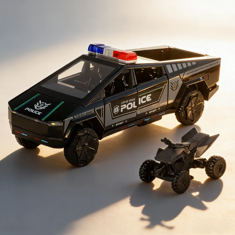 1:32 Simulation alloy pickup truck police car model sound light sound effects can open the door toy car collection ornament gift
1:32 Simulation alloy pickup truck police car model sound light sound effects can open the door toy car collection ornament gift