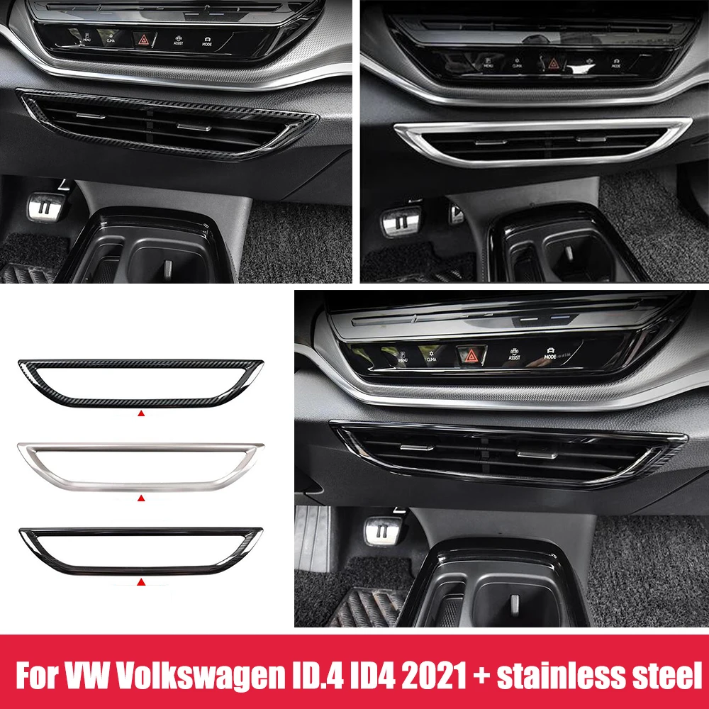 For VW Volkswagen ID.4 ID4 2021 2022 Stainless Steel Car middle Air conditioner outlet Decoration frame cover trim Auto styling
For VW Volkswagen ID.4 ID4 2021 2022 Stainless Steel Car middle Air conditioner outlet Decoration frame cover trim Auto styling
