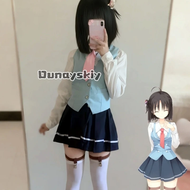 KS*29thousand colors of love Hitachi Moko Yuzu Soft Daily Casual Full Set Two Dimensional Game Cosplay Costume for Comic Con
KS*29thousand colors of love Hitachi Moko Yuzu Soft Daily Casual Full Set Two Dimensional Game Cosplay Costume for Comic Con