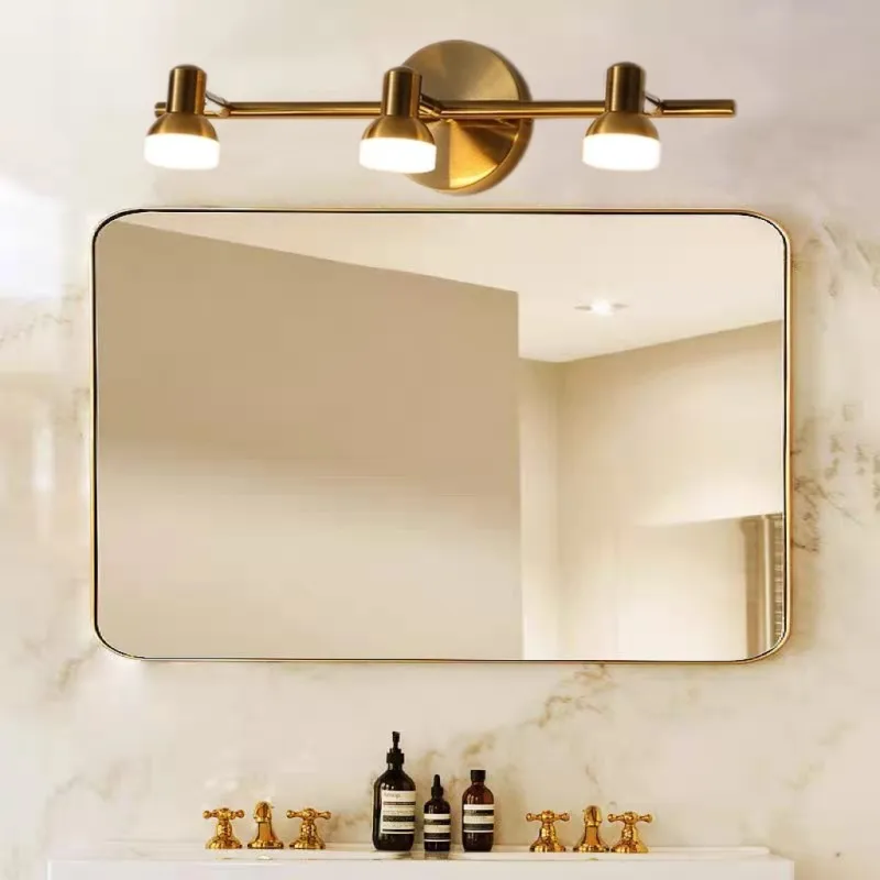 Modern LED Wall Light 2/3 Head Waterproof Bathroom Light Washroom Vanity Mirror Iron Interior Home Decoration Minimalist Light
Modern LED Wall Light 2/3 Head Waterproof Bathroom Light Washroom Vanity Mirror Iron Interior Home Decoration Minimalist Light