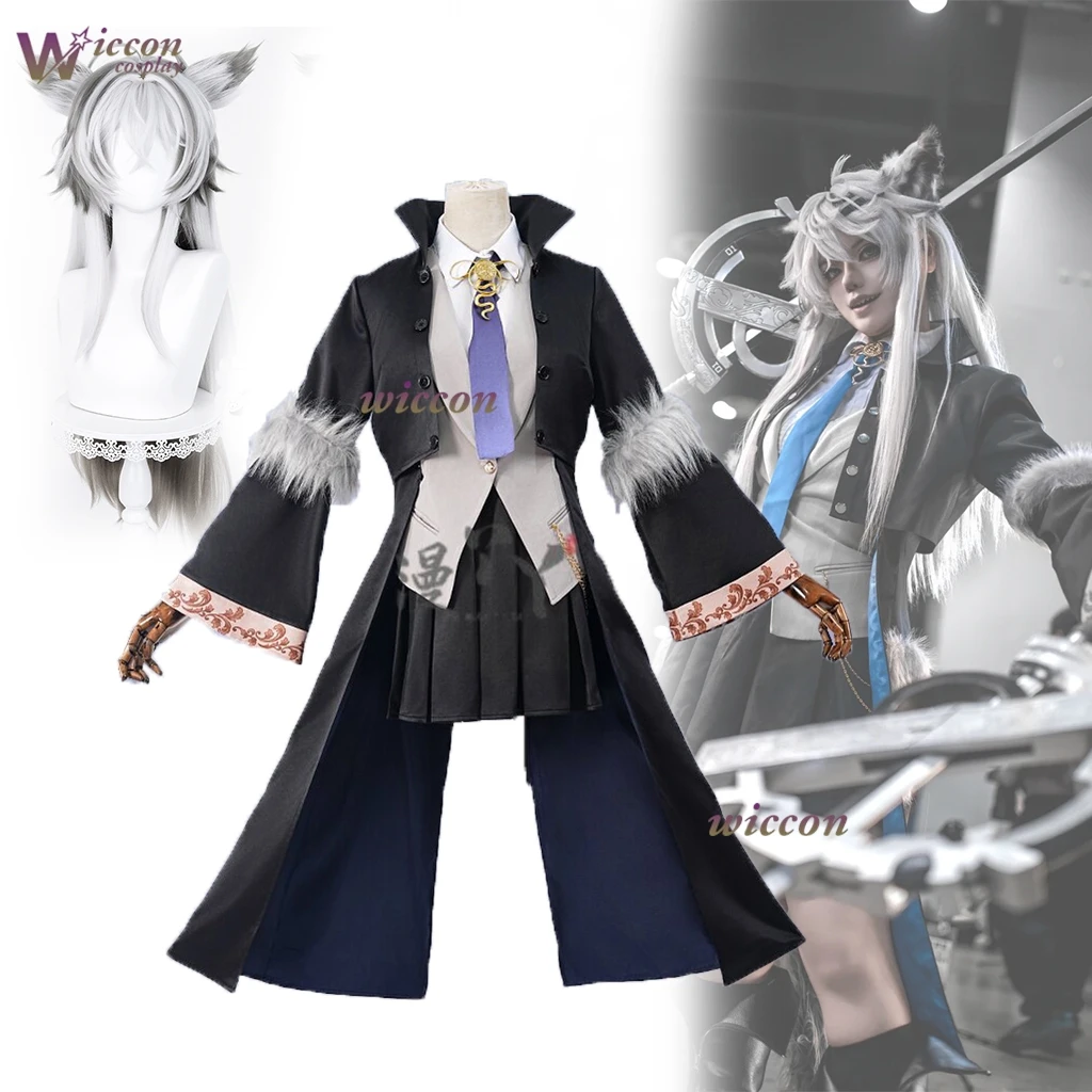 Game Arknights Lappland Cosplay Costume Uniform With Wig Halloween Carnival Party Christmas Play Role Clothes Clothing
Game Arknights Lappland Cosplay Costume Uniform With Wig Halloween Carnival Party Christmas Play Role Clothes Clothing