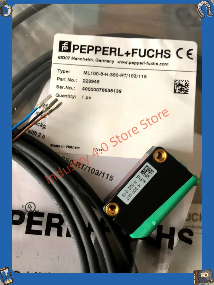 Photoelectric switch new in box ML100-8-H-350-RT/103/115
Photoelectric switch new in box ML100-8-H-350-RT/103/115