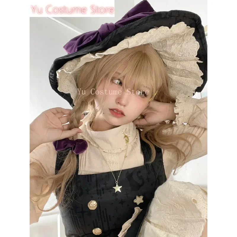 CyYu Costume Touhou Project Kirisame Marisa Dress Cosplay Costume Cos Game Anime Party Uniform Hallowen Play Role Clothes Clothi
CyYu Costume Touhou Project Kirisame Marisa Dress Cosplay Costume Cos Game Anime Party Uniform Hallowen Play Role Clothes Clothi