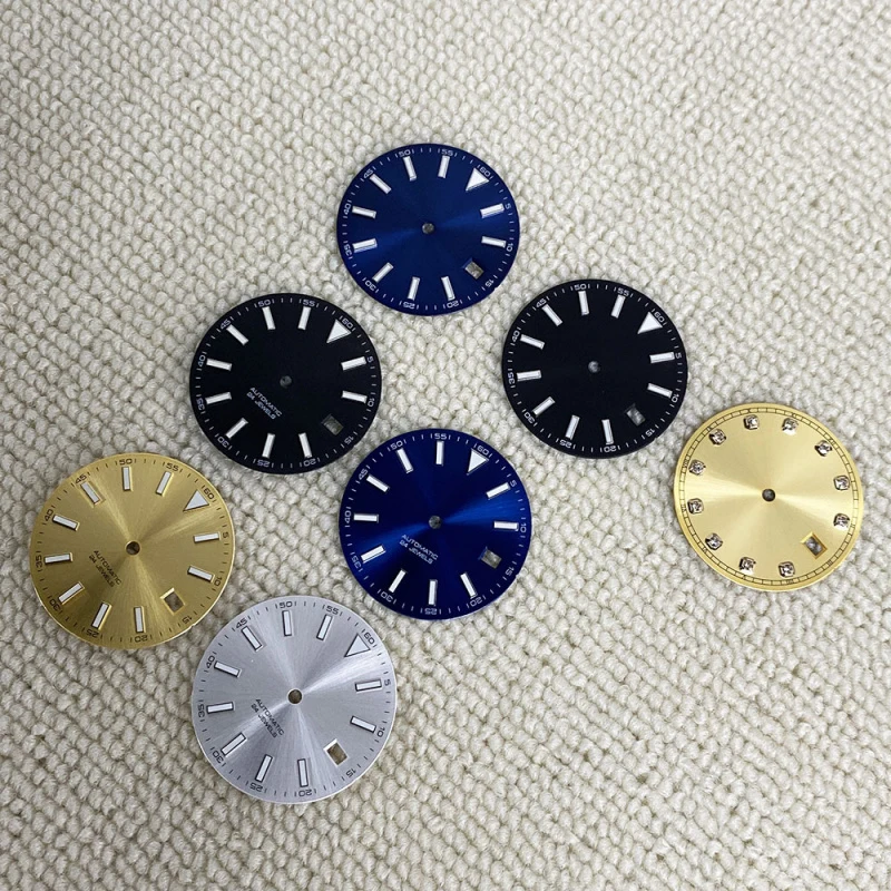 New 30.8MM Customizable Watch Dial Accessories Strong Green Luminous Suitable NH35/NH36 Movements Date Dial Watch Accessories
New 30.8MM Customizable Watch Dial Accessories Strong Green Luminous Suitable NH35/NH36 Movements Date Dial Watch Accessories
