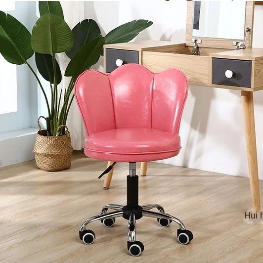 Modern Rotating Makeup Chair Lifting Office Chair with Wheels PU and Metal Beauty Chair Home Furniture Adjustable Swivel Chair
Modern Rotating Makeup Chair Lifting Office Chair with Wheels PU and Metal Beauty Chair Home Furniture Adjustable Swivel Chair