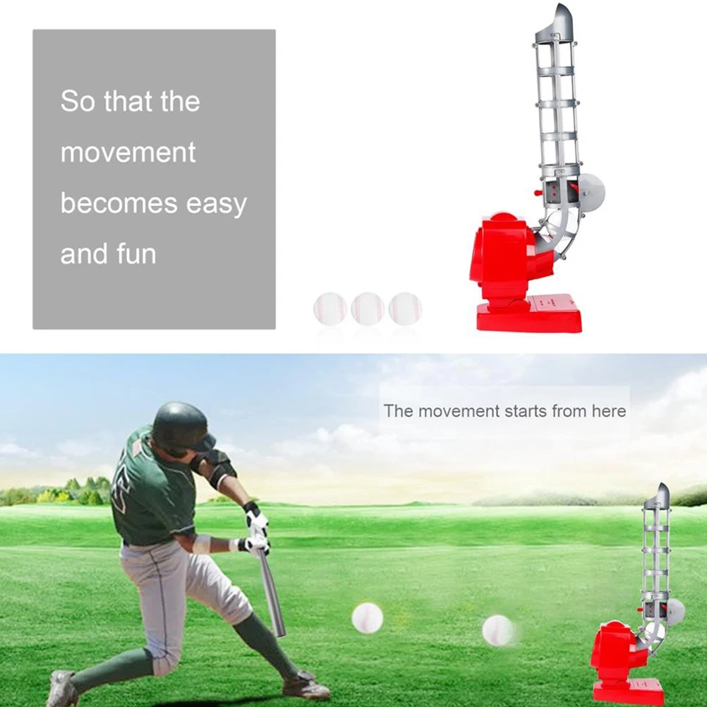 1 Set Automatic Baseball Toy Durable Safe Practical Launcher For Kids Motor Skills Coordination Improvement Gift
1 Set Automatic Baseball Toy Durable Safe Practical Launcher For Kids Motor Skills Coordination Improvement Gift