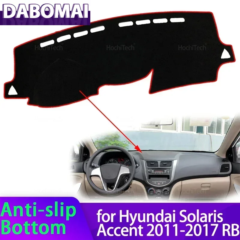 Для Hyundai Solaris Accent 2011-2017 RB крышка приборной панели автомобиля защитная накладка приборная панель солнцезащитный ковер анти-УФ-приборная панель
Для Hyundai Solaris Accent 2011-2017 RB крышка приборной панели автомобиля защитная накладка приборная панель солнцезащитный ковер анти-УФ-приборная панель