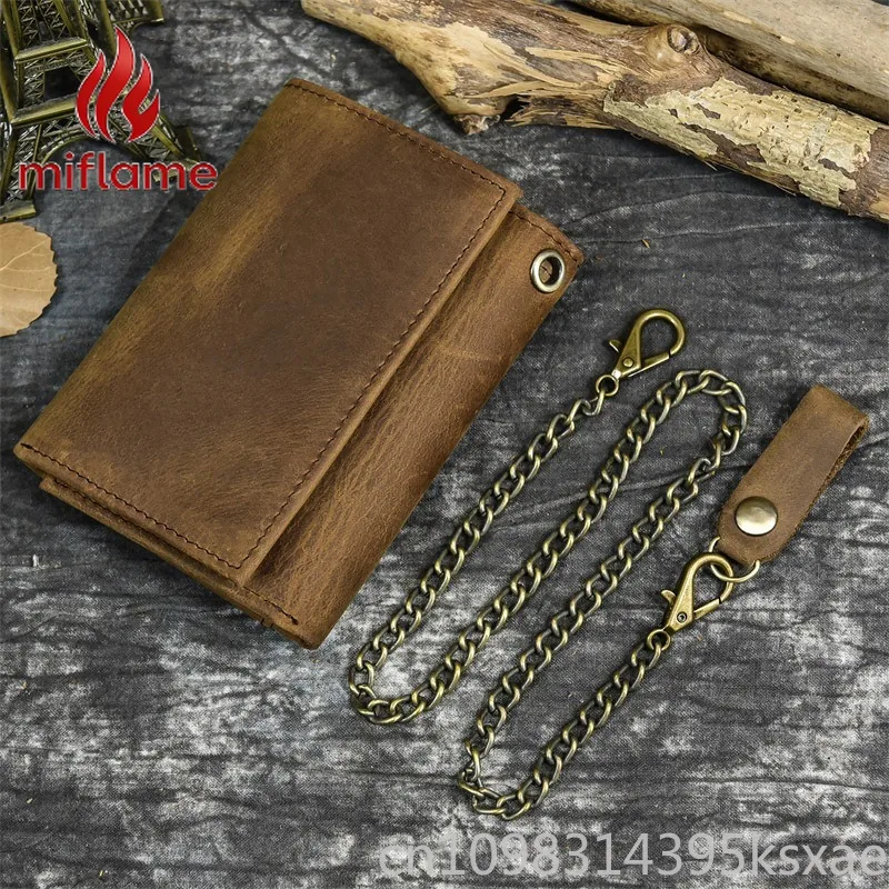 Men's Genuine Leather Wallet Luxury Vintage Crazy Horse Leather Coin Purse Top Grain Tri Fold Casual Handbag Fashion
Men's Genuine Leather Wallet Luxury Vintage Crazy Horse Leather Coin Purse Top Grain Tri Fold Casual Handbag Fashion