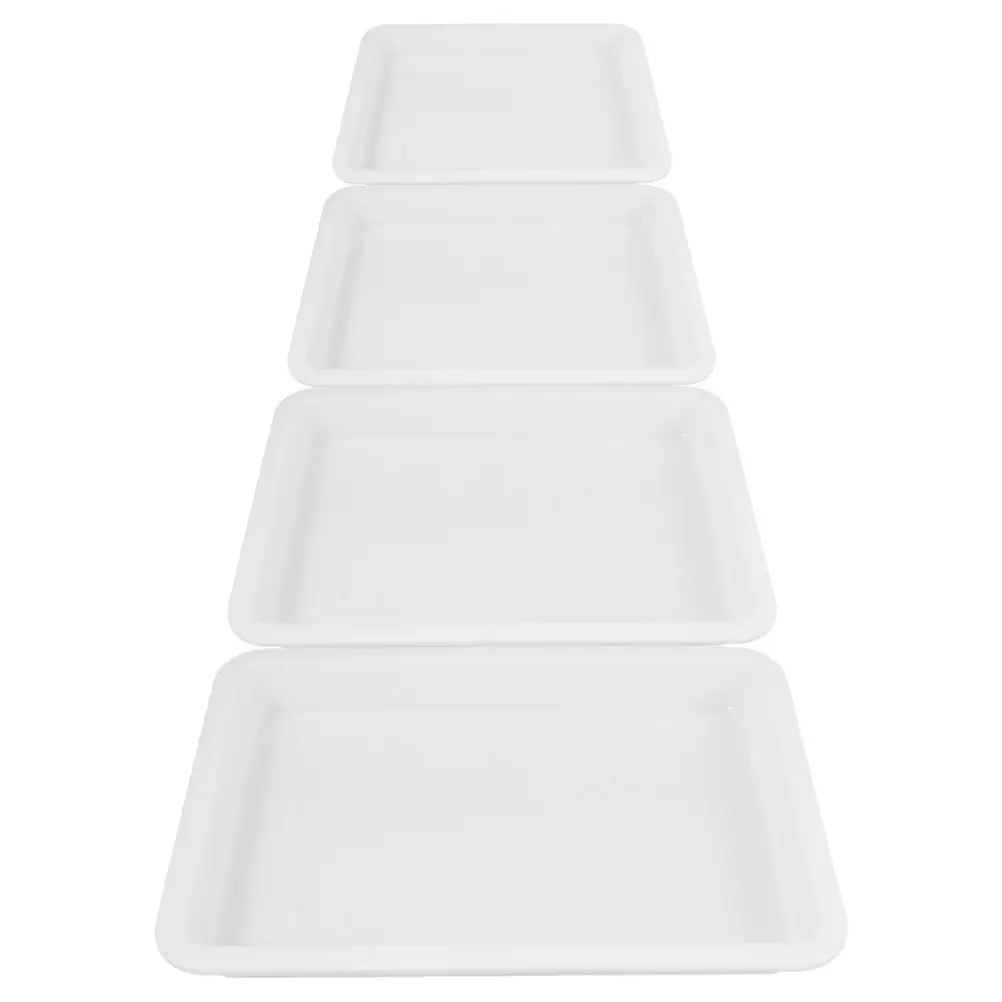 4Pcs Reagent Plate Laboratory Storage Pan Acid Resistant Alkali Resistant Spill Solution Tray for Chemistry Labs Education
4Pcs Reagent Plate Laboratory Storage Pan Acid Resistant Alkali Resistant Spill Solution Tray for Chemistry Labs Education