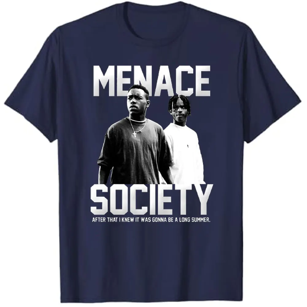 Menace To Society Unisex Shirts 90s Movie Shirt Short-sleev O-neck Tops Men Women Cotton Tee 1993 Graphic T Shirts Men Clothing
Menace To Society Unisex Shirts 90s Movie Shirt Short-sleev O-neck Tops Men Women Cotton Tee 1993 Graphic T Shirts Men Clothing