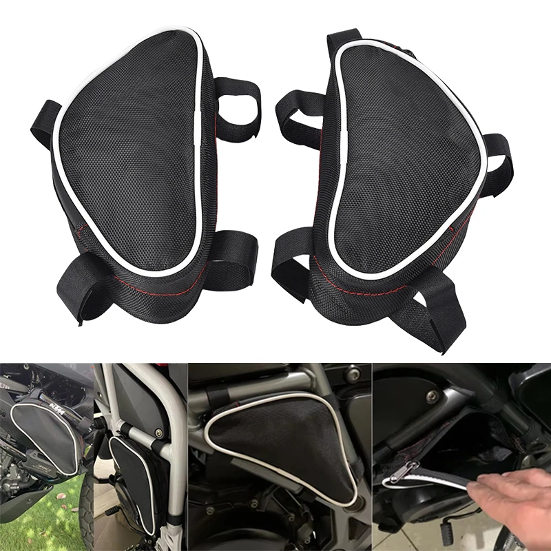 Motorcycle Frame Side Bag Bumper Crash Bar Bags Waterproof Tool Bag For BMW F800GS F700GS F 800 700 GS Motorcycle Accessories
Motorcycle Frame Side Bag Bumper Crash Bar Bags Waterproof Tool Bag For BMW F800GS F700GS F 800 700 GS Motorcycle Accessories