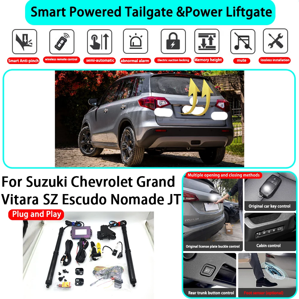 for Suzuki Chevrolet Grand Vitara SZ Escudo Nomade JT OEM Smart Automatic Powered Tailgate Electric Power Tailgate Lift Kit
for Suzuki Chevrolet Grand Vitara SZ Escudo Nomade JT OEM Smart Automatic Powered Tailgate Electric Power Tailgate Lift Kit