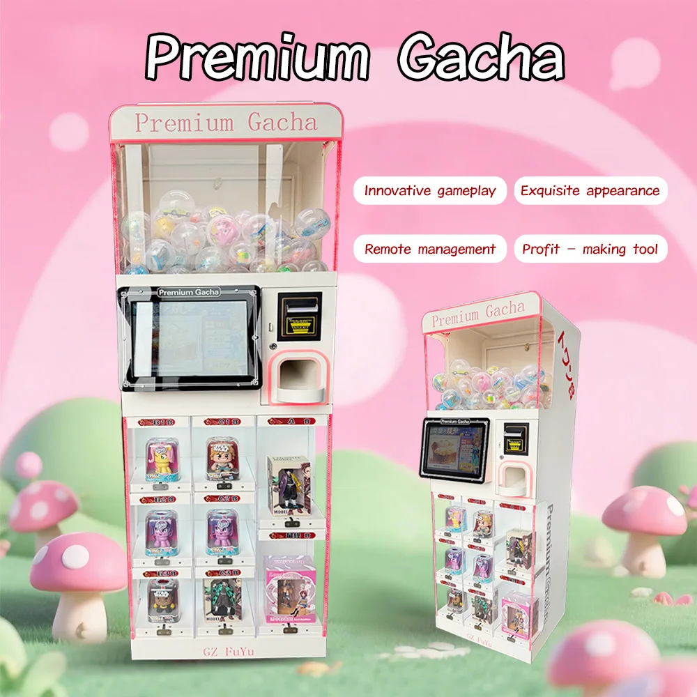 Funpark New Design Gotcha Vending Capsule Toy Distributor Gachapon Machine Coin Operated Games