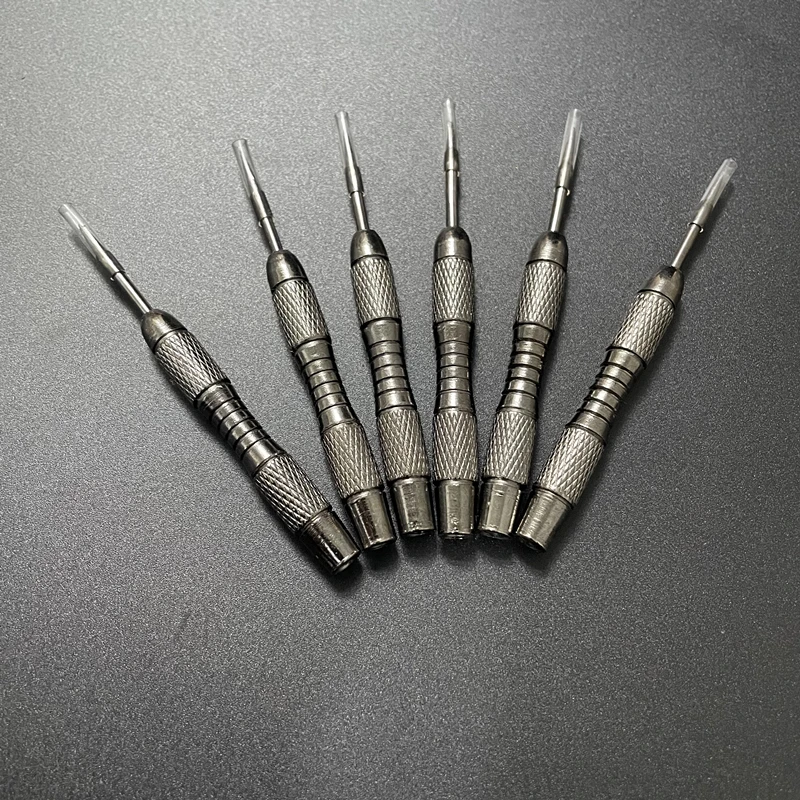 12 pcs dart needles 18g dart exquisite carved pattern iron material electroplating process dart accessories steel tip
12 pcs dart needles 18g dart exquisite carved pattern iron material electroplating process dart accessories steel tip