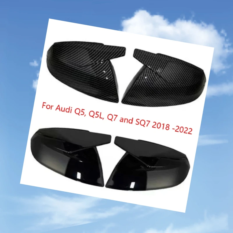 For Audi Q5,Q5L,Q7 and SQ7 2018 -2022 Car Rearview Side Mirror Cover Wing Cap Sticker Exterior Door Case Trim
For Audi Q5,Q5L,Q7 and SQ7 2018 -2022 Car Rearview Side Mirror Cover Wing Cap Sticker Exterior Door Case Trim