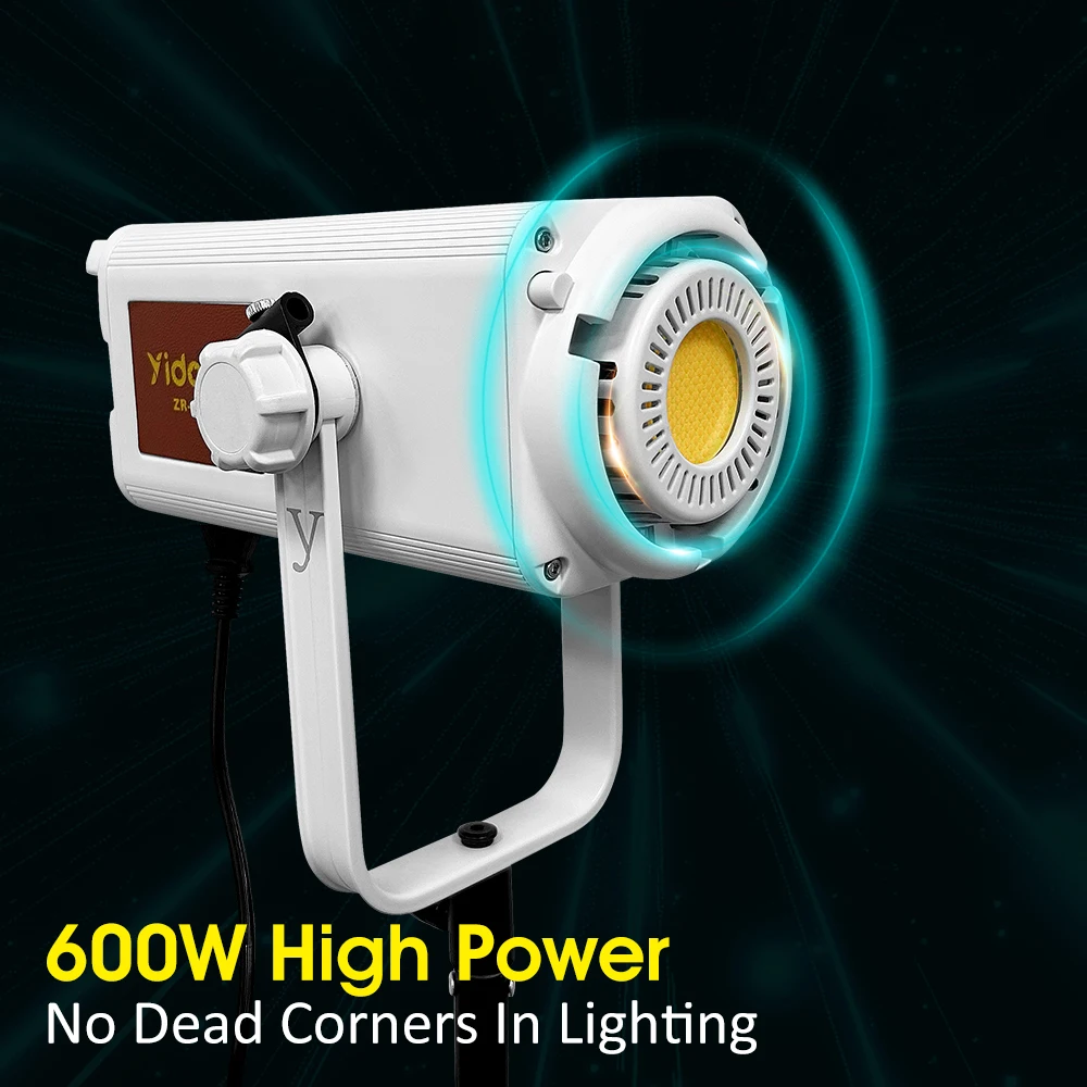 Светодиодный видеосвет ZR600 Bi-color 600W COB, заполняющий свет 95+CRI, студийный светильник Yidoblo с 10 световыми эффектами, управление через приложение, DMX для киносъемки
Светодиодный видеосвет ZR600 Bi-color 600W COB, заполняющий свет 95+CRI, студийный светильник Yidoblo с 10 световыми эффектами, управление через приложение, DMX для киносъемки