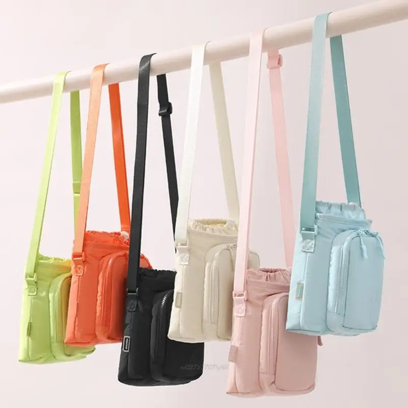 Water Cup Crossbody Bag with Phone Pocket Stylish Multi Color Lightweight Breathable Fabric Adjustable Strap for Daily Outdoor
Water Cup Crossbody Bag with Phone Pocket Stylish Multi Color Lightweight Breathable Fabric Adjustable Strap for Daily Outdoor