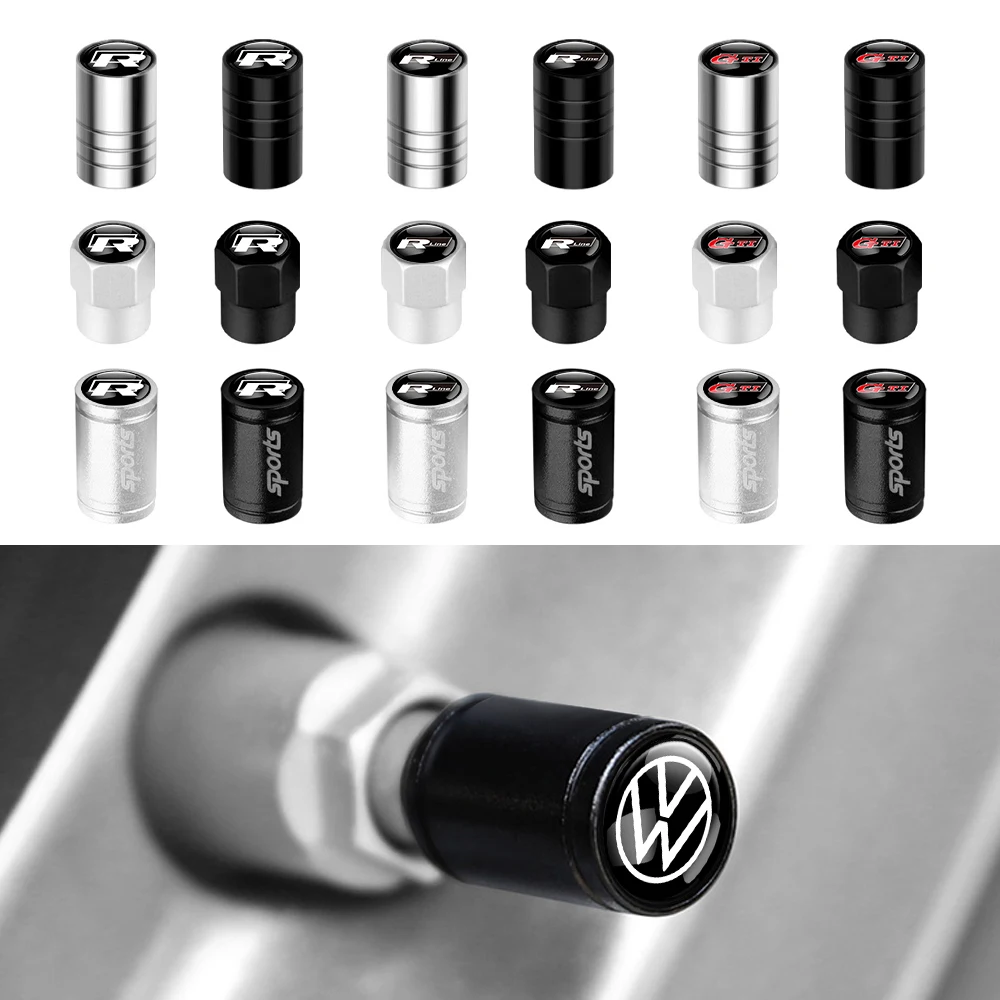 4PCS Car Wheel Tire Valve Caps Stem Cover For Volkswagen Polo Sharan Golf Scirocco Touran Touareg Rline Jetta Tcross Tiguan GTI
4PCS Car Wheel Tire Valve Caps Stem Cover For Volkswagen Polo Sharan Golf Scirocco Touran Touareg Rline Jetta Tcross Tiguan GTI