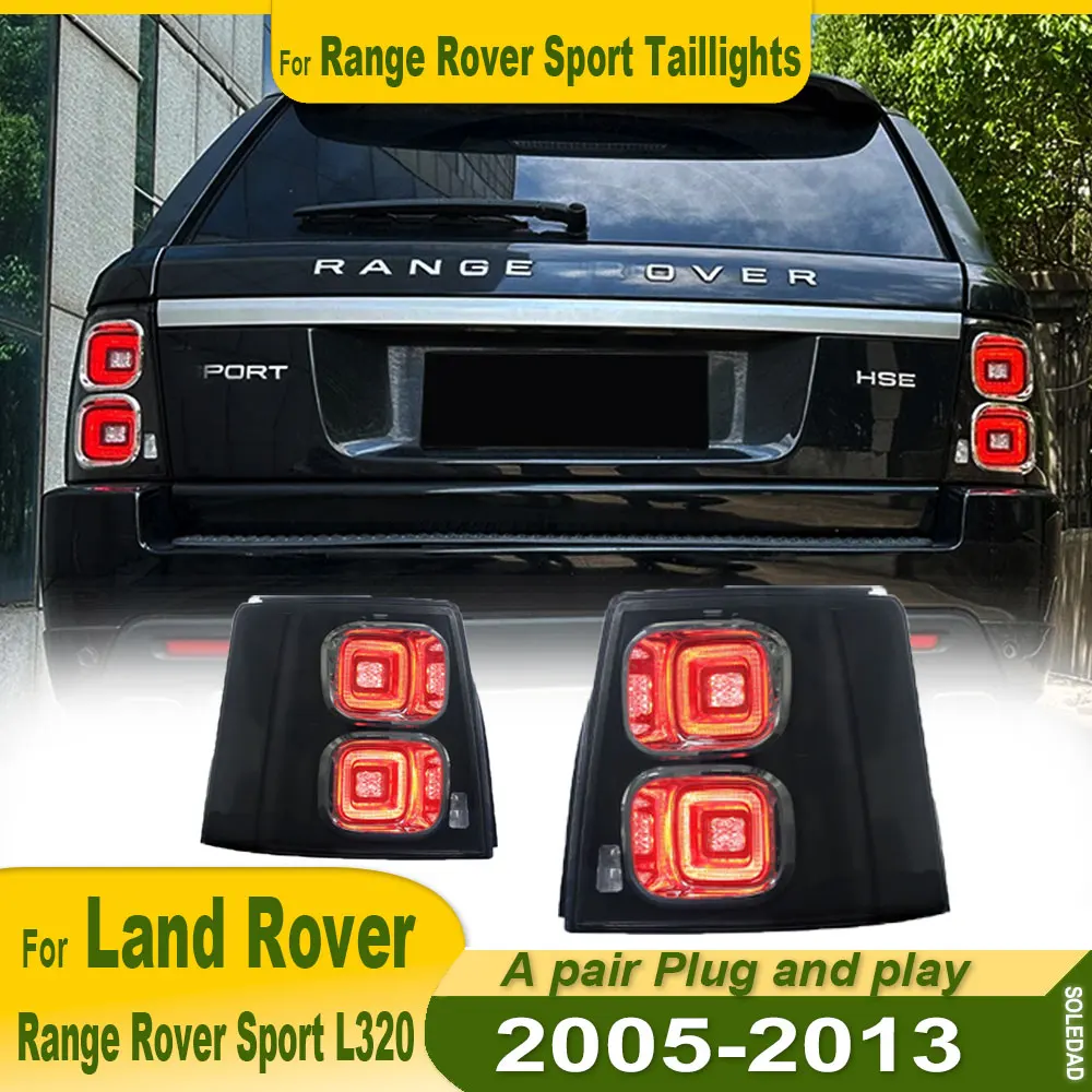 Автомобильный задний фонарь для Land Rover Range Rover Sport L320, задние фонари 2005-2013, светодиодный динамический сигнал DRL, тормозной задний ход, автоаксессуары
Автомобильный задний фонарь для Land Rover Range Rover Sport L320, задние фонари 2005-2013, светодиодный динамический сигнал DRL, тормозной задний ход, автоаксессуары