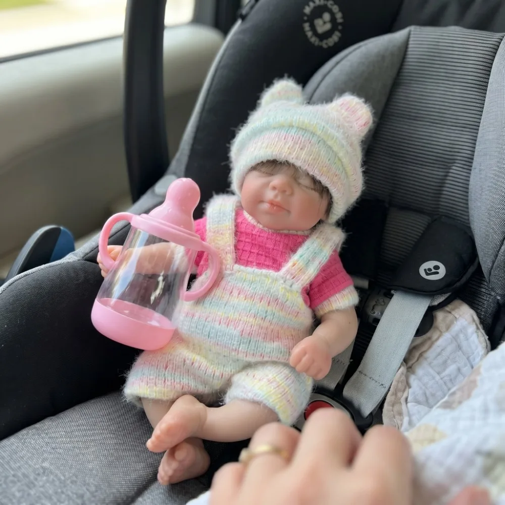 8 Inch Solid Silicone Newborn Baby Girl Soft Touch Bebe Reborn Baby For Birthday Gifts
8 Inch Solid Silicone Newborn Baby Girl Soft Touch Bebe Reborn Baby For Birthday Gifts