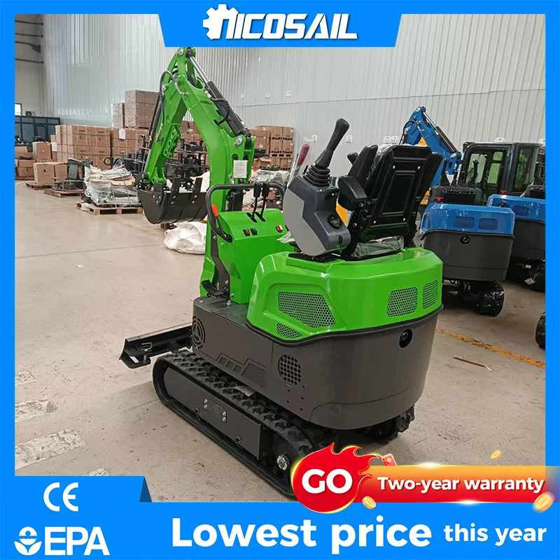 Custom Logo 1.2 Ton Mini Excavator Narrow Access Micro Digger with Shimadzu Hydraulic Pump for Farm Garden Construction
Custom Logo 1.2 Ton Mini Excavator Narrow Access Micro Digger with Shimadzu Hydraulic Pump for Farm Garden Construction