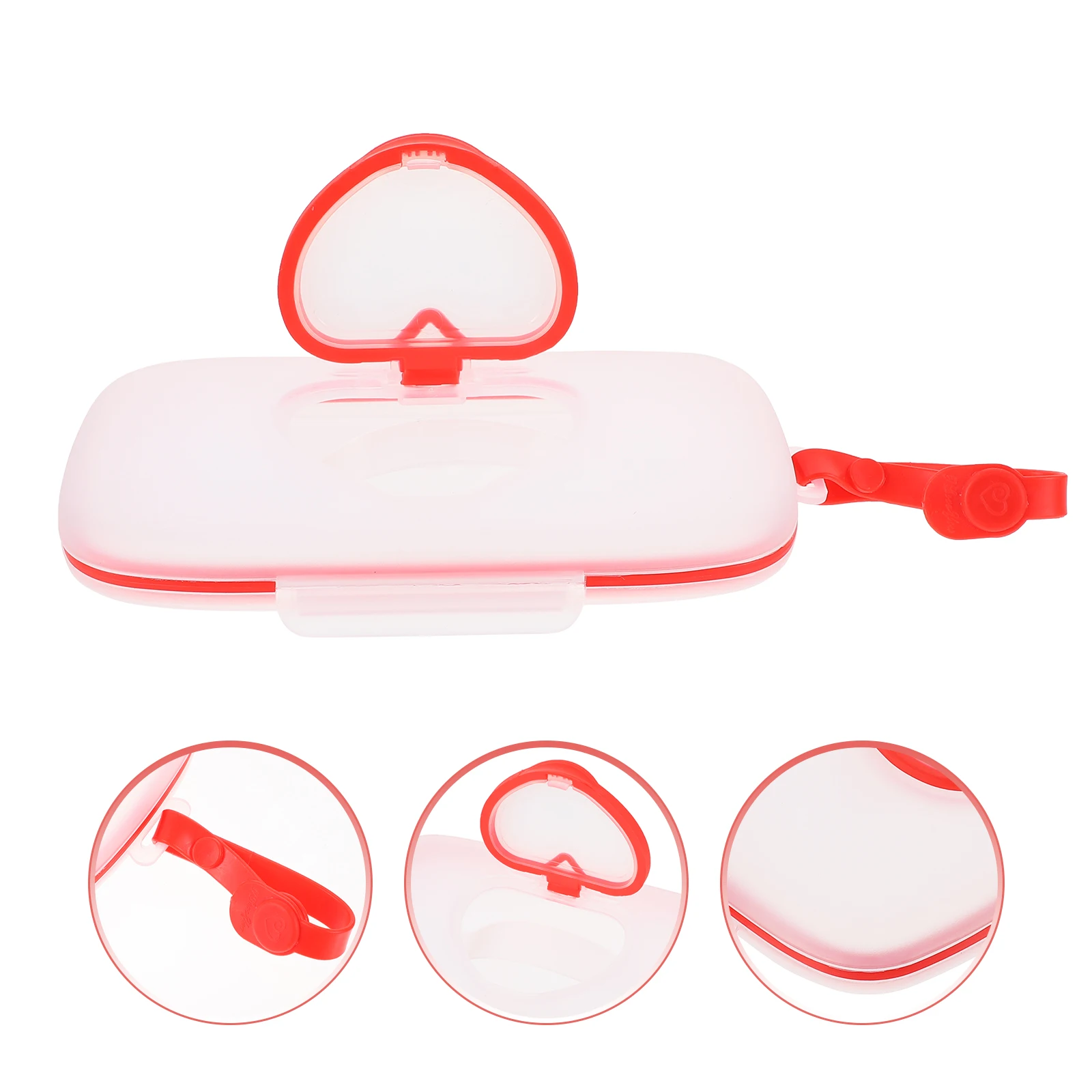 Portable Baby Wipes Box for Diaper Bag Stroller Travel Red PP Plastic Reusable Wet Tissue Holder with Silicone Seal Suitable
Portable Baby Wipes Box for Diaper Bag Stroller Travel Red PP Plastic Reusable Wet Tissue Holder with Silicone Seal Suitable