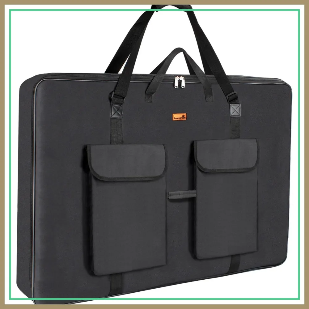 36x48in Waterproof Art Portfolio Bag, Heavy Duty Artist Carrying Case with Strap for Drawing Canvas Poster, Black
36x48in Waterproof Art Portfolio Bag, Heavy Duty Artist Carrying Case with Strap for Drawing Canvas Poster, Black