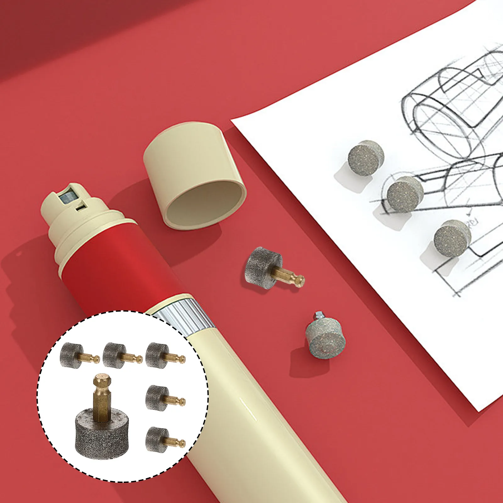 6Pcs Pet Nail Sanding Heads Super Fine Particles Replacement Grinding Heads for Dog Cat Nail Trimmer Grooming Supplies
6Pcs Pet Nail Sanding Heads Super Fine Particles Replacement Grinding Heads for Dog Cat Nail Trimmer Grooming Supplies