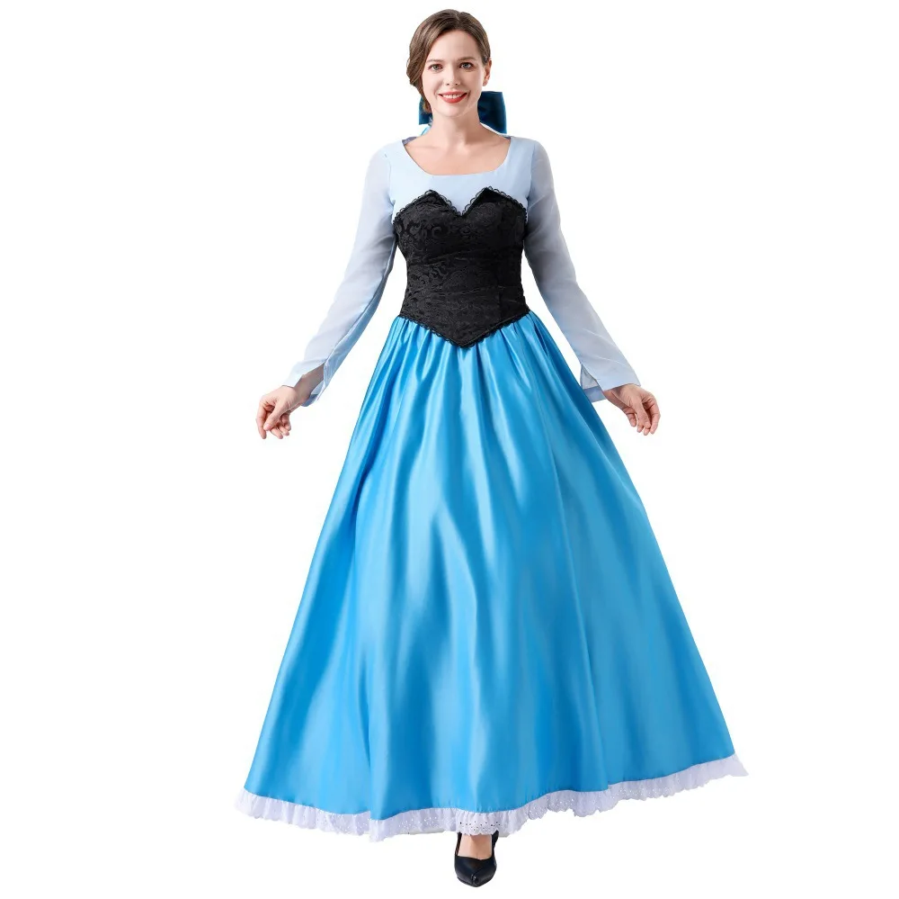 customized halloween party mermaid cosplay costume fairy tale princess dress jumpsuit long skirt sea daughter
customized halloween party mermaid cosplay costume fairy tale princess dress jumpsuit long skirt sea daughter