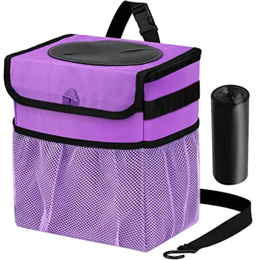 Car Trash Can Foldable Garbage Bin Leakproof 2.3 Gallons Car Trash Bag
Car Trash Can Foldable Garbage Bin Leakproof 2.3 Gallons Car Trash Bag