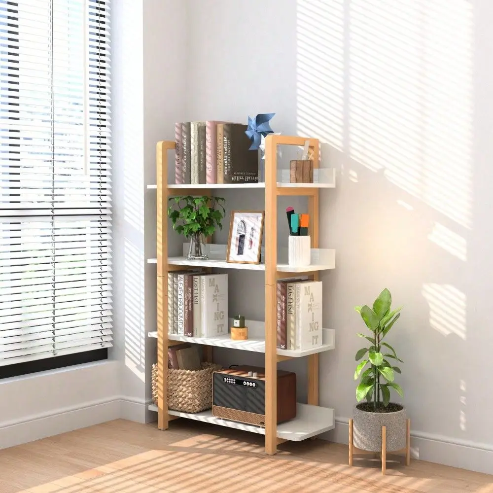 Simple Bookshelf, Floor To Ceiling Partition, Four Layer Storage Rack, Household Living Room Storage Rack, Bedroom Solid Wood L
Simple Bookshelf, Floor To Ceiling Partition, Four Layer Storage Rack, Household Living Room Storage Rack, Bedroom Solid Wood L