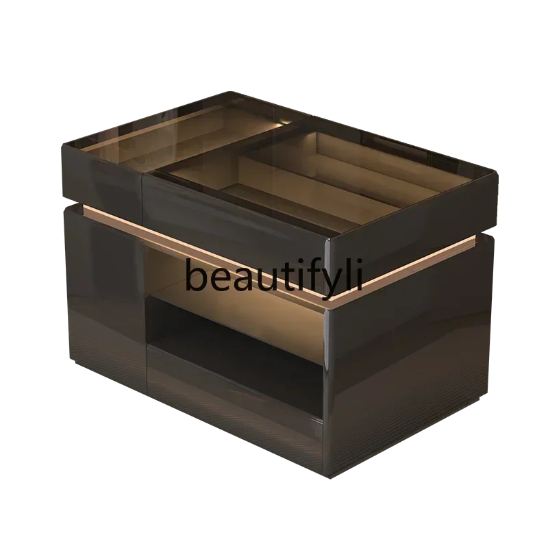 Bedroom six-bucket locker, chest of drawers, storage cabinet, black creative
Bedroom six-bucket locker, chest of drawers, storage cabinet, black creative