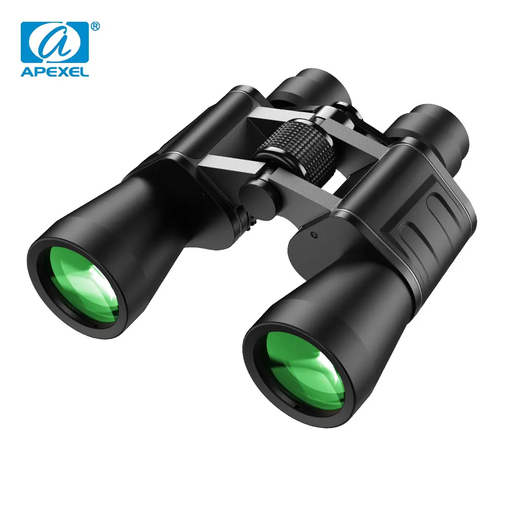 APEXEL 20X50 Powerful Binoculars Long Range Telescope Professional HD Zoom Military Low Light Night Vision for Hunting Tourism
APEXEL 20X50 Powerful Binoculars Long Range Telescope Professional HD Zoom Military Low Light Night Vision for Hunting Tourism