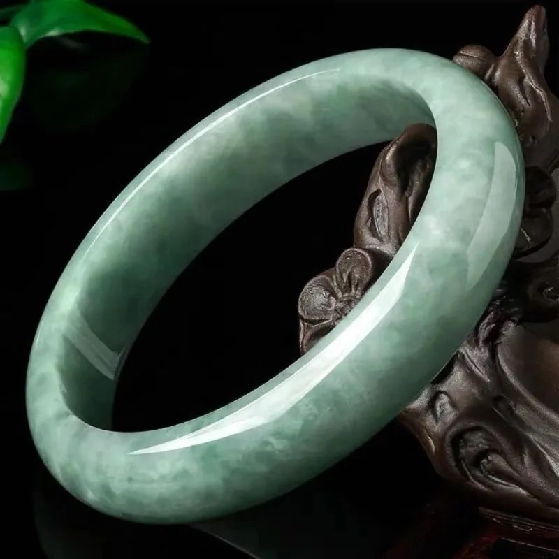 Natural Guizhou Cui Piaohua Bracelet, Classic Fashion Women's Jade Bracelet Jewelry
Natural Guizhou Cui Piaohua Bracelet, Classic Fashion Women's Jade Bracelet Jewelry