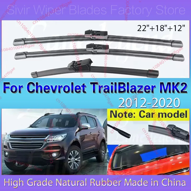 Для Chevrolet TrailBlazer MK2 2012-2020 автомобильный дворник передний и задний набор щеток стеклоочистителя лобовое стекло 22 "+ 18" + 12"
Для Chevrolet TrailBlazer MK2 2012-2020 автомобильный дворник передний и задний набор щеток стеклоочистителя лобовое стекло 22 "+ 18" + 12"