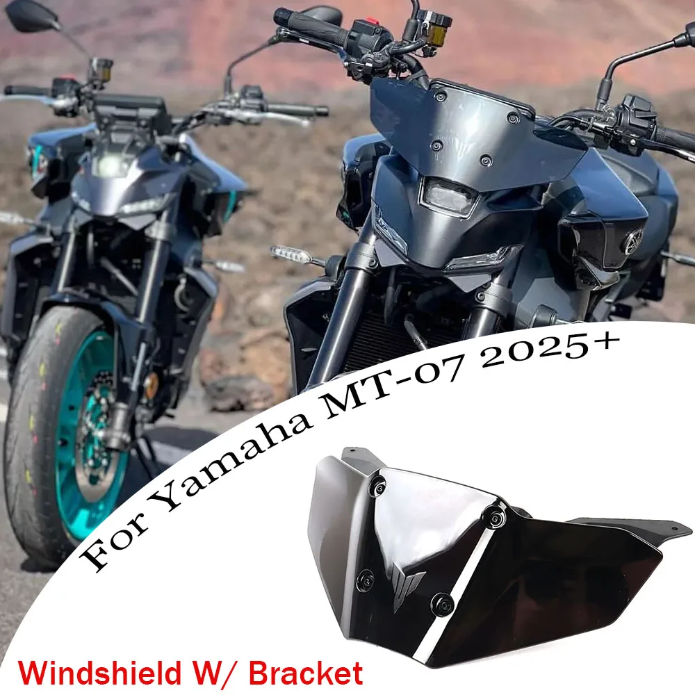 Motorcycle For Yamaha MT-07 2025+ Windscreen Low Windshield W/ Bracket Holder Accessories
Motorcycle For Yamaha MT-07 2025+ Windscreen Low Windshield W/ Bracket Holder Accessories