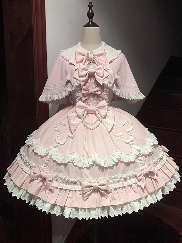 Adorable Pink Doll Feel Lolita Skirt Set Princess Style Daily Wear Hanfu Women's Clothing Summer 2025 No Brand Registered
Adorable Pink Doll Feel Lolita Skirt Set Princess Style Daily Wear Hanfu Women's Clothing Summer 2025 No Brand Registered