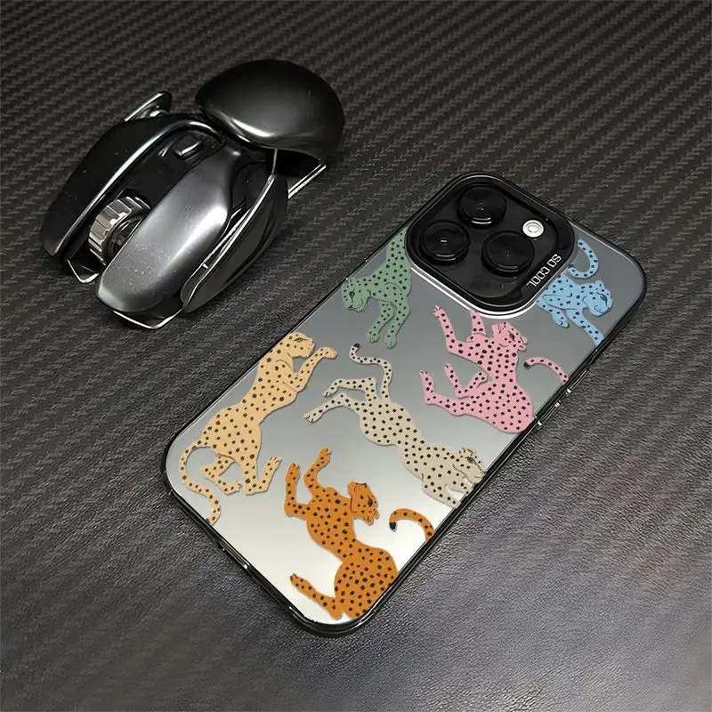 Colorful leopard pattern phone case for iPhone 16 15 14 13 12 11 Pro/ Max/Plus shock-proof rear cover anti-fingerprint
Colorful leopard pattern phone case for iPhone 16 15 14 13 12 11 Pro/ Max/Plus shock-proof rear cover anti-fingerprint