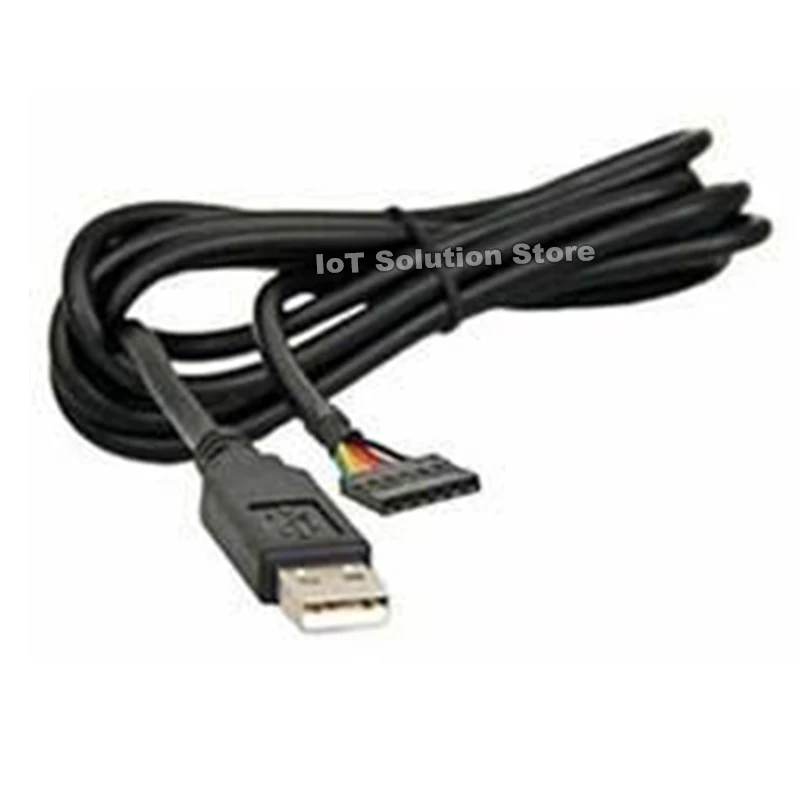 TTL-232R-5V USB to UART cable Supports +5V UART signals
TTL-232R-5V USB to UART cable Supports +5V UART signals