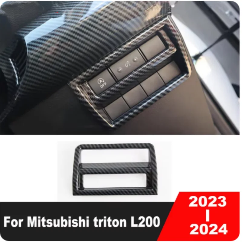 nterior Accessories For Mitsubishi triton L200 2023 2024 Carbon Fiber Car Head Light Lamp Switch Control Button Cover Trim
nterior Accessories For Mitsubishi triton L200 2023 2024 Carbon Fiber Car Head Light Lamp Switch Control Button Cover Trim