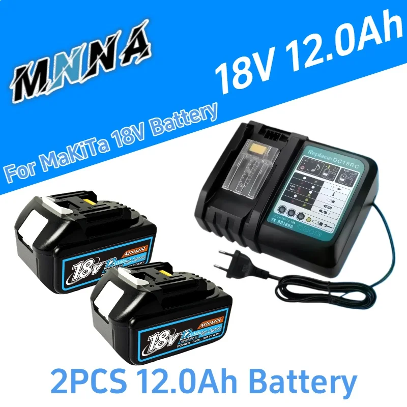 100% Original 18V 12.0Ah Rechargeable Battery for makita battery drill DTD173 DDF487 DGA404 DJV182 DTW700 HR140Z Replacement
100% Original 18V 12.0Ah Rechargeable Battery for makita battery drill DTD173 DDF487 DGA404 DJV182 DTW700 HR140Z Replacement