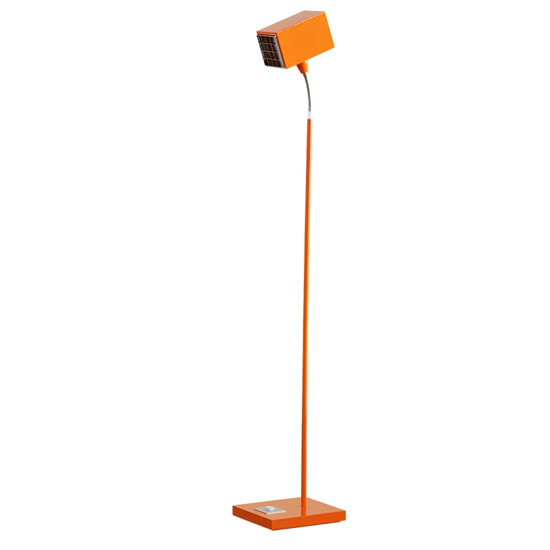 Living room 1950s future astronautism medieval style orange floor lamp desk lamp
Living room 1950s future astronautism medieval style orange floor lamp desk lamp