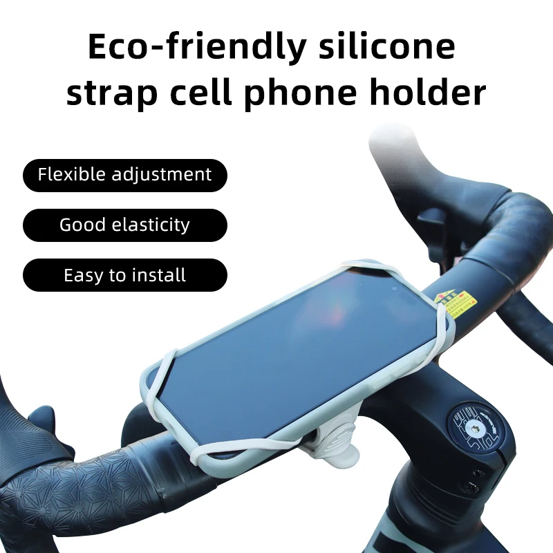 CYCLAMI Silicone Bicycle Phone Holder Universal Bike Motorcycle Mobile Phone Stand Handlebar Clip Bracket For All Phone Stand
CYCLAMI Silicone Bicycle Phone Holder Universal Bike Motorcycle Mobile Phone Stand Handlebar Clip Bracket For All Phone Stand