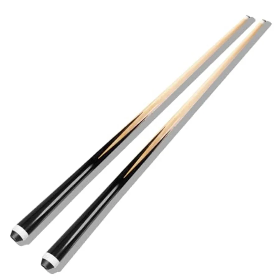 Pool Cue Sticks 36" Billiard Cues with 13mm Leather Tip, Set of 2 Durable 2-Piece Pool Sticks for Beginnersand
Pool Cue Sticks 36" Billiard Cues with 13mm Leather Tip, Set of 2 Durable 2-Piece Pool Sticks for Beginnersand