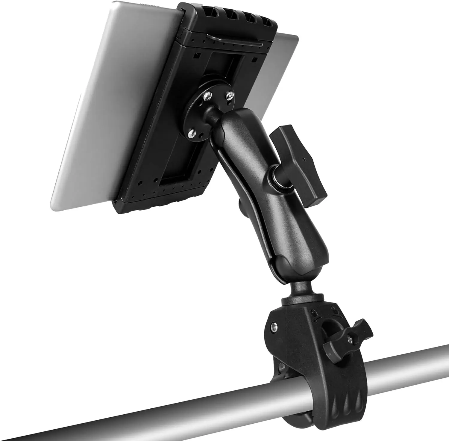 VINmounts 15cm aluminum arm combined tablet stand, can clamp tubes with a diameter of 26-50mm, suitable for 7.5–13 inch tablets
VINmounts 15cm aluminum arm combined tablet stand, can clamp tubes with a diameter of 26-50mm, suitable for 7.5–13 inch tablets