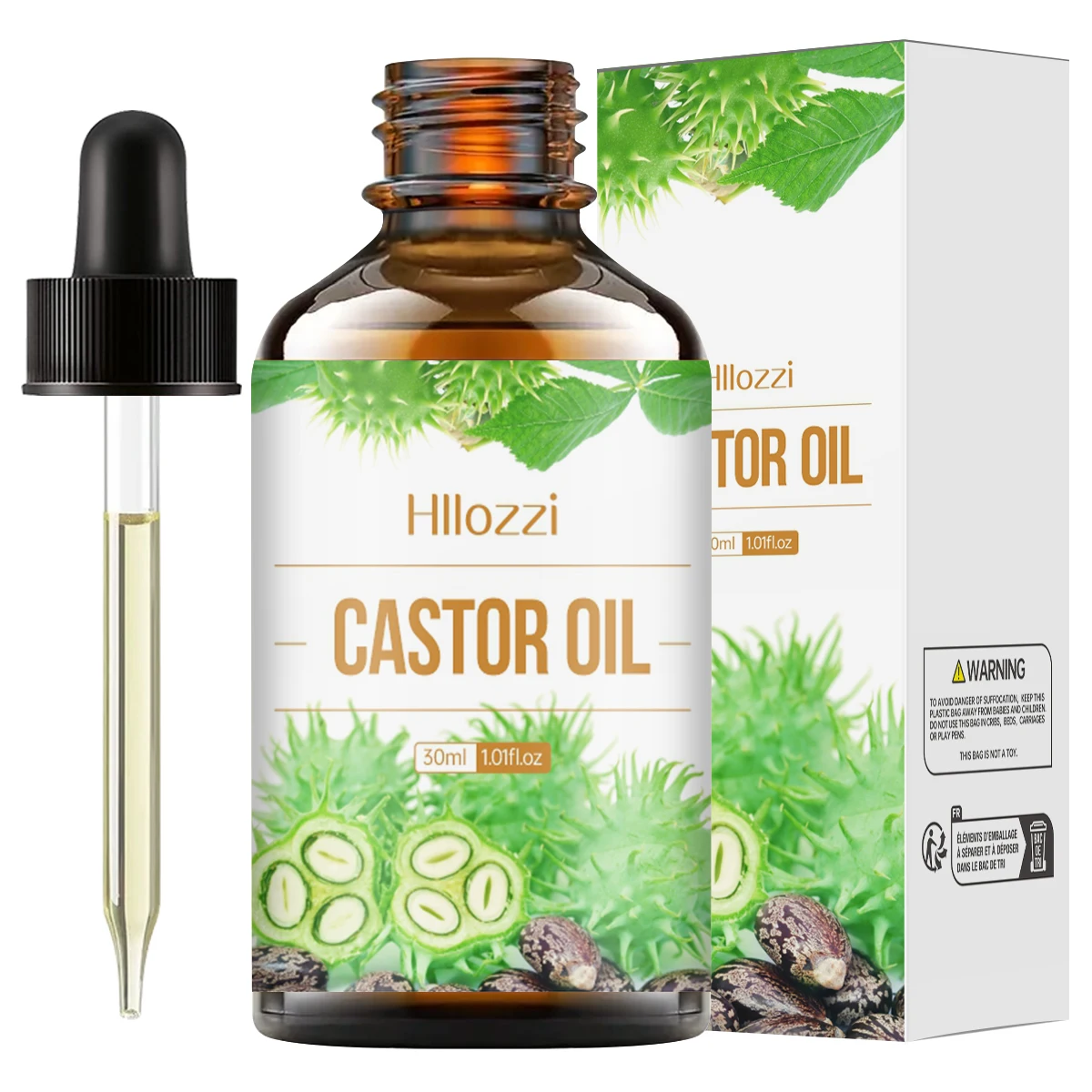Castor essential oil has a unique scent and is suitable for aromatherapy and diffusers, and can also be used for hair care.
Castor essential oil has a unique scent and is suitable for aromatherapy and diffusers, and can also be used for hair care.