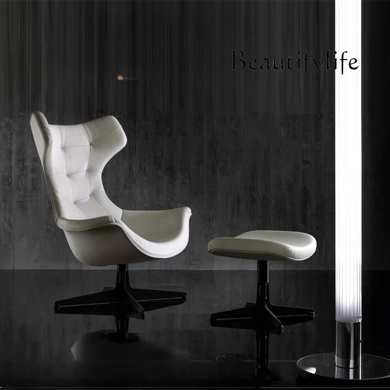 Italian sofa single chair home backrest foot comfortable recliner modern simple casual leather single chair
Italian sofa single chair home backrest foot comfortable recliner modern simple casual leather single chair