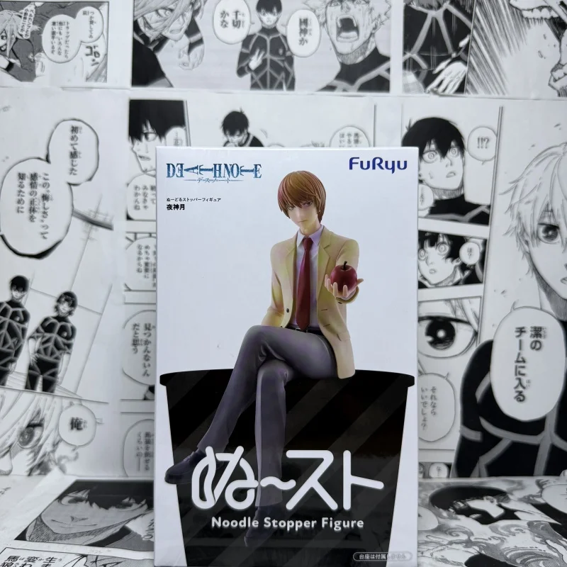Furyu Death Note Yagami Light Noodle Stopper Figure Anime Collectible Pvc Prize Figure With Red Apple For Adult Collection
Furyu Death Note Yagami Light Noodle Stopper Figure Anime Collectible Pvc Prize Figure With Red Apple For Adult Collection