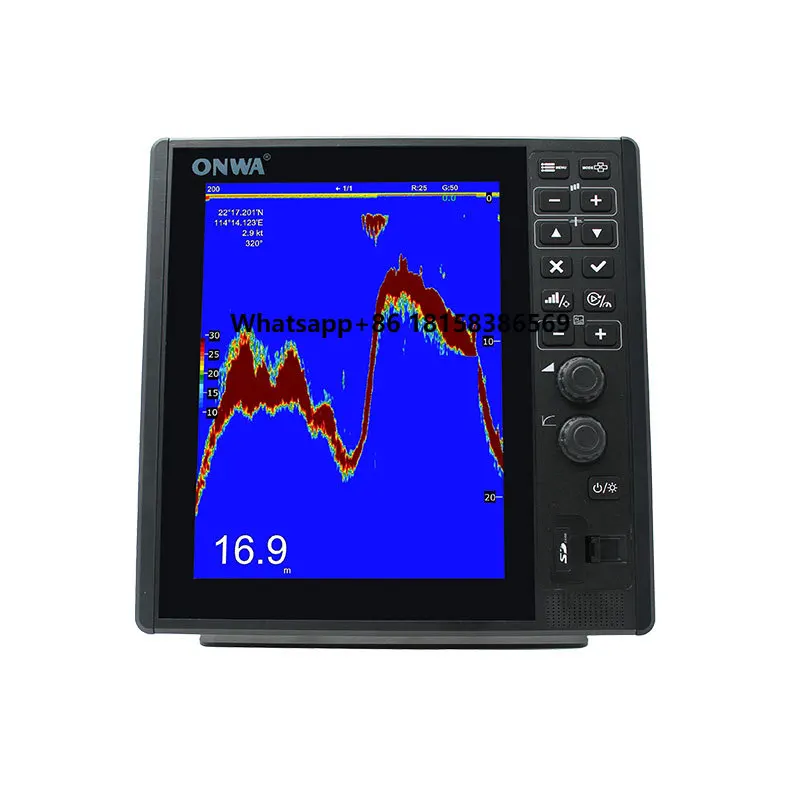 ONWA KFish-12 12'' LCD Display Digital Powered by 1kW or 2kW Transceiver Marine Supplies
ONWA KFish-12 12'' LCD Display Digital Powered by 1kW or 2kW Transceiver Marine Supplies