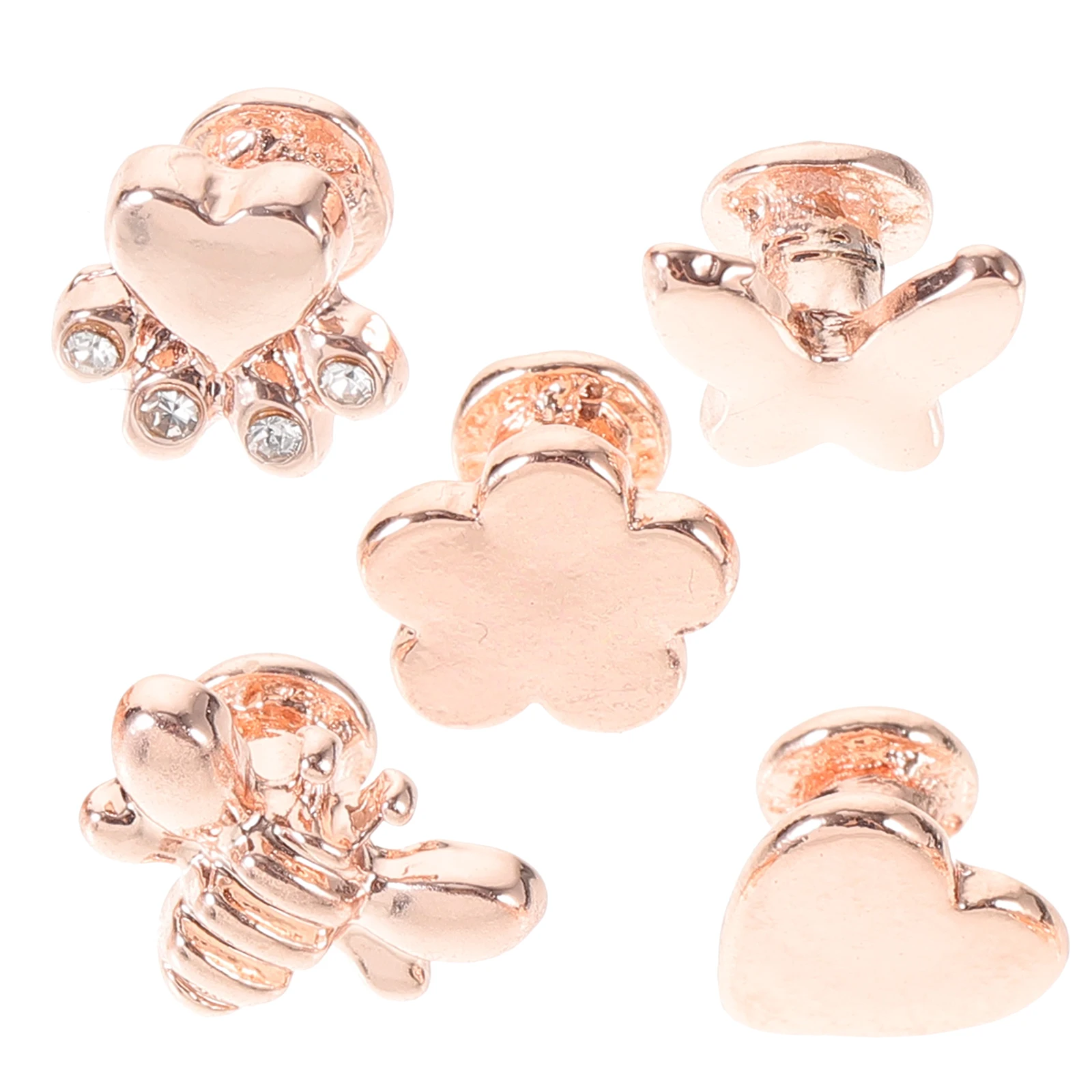 5 Pcs Charms for Watch Band Decoration Decorative Buckle Watchband Metal Decorations
5 Pcs Charms for Watch Band Decoration Decorative Buckle Watchband Metal Decorations